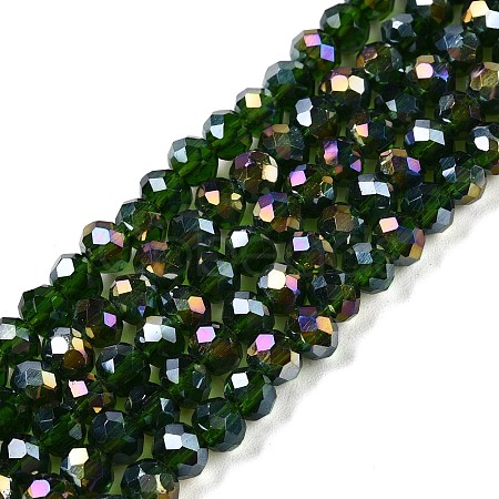 Electroplate Glass Beads Strands LS-EGLA-A044-T4mm-B24-1