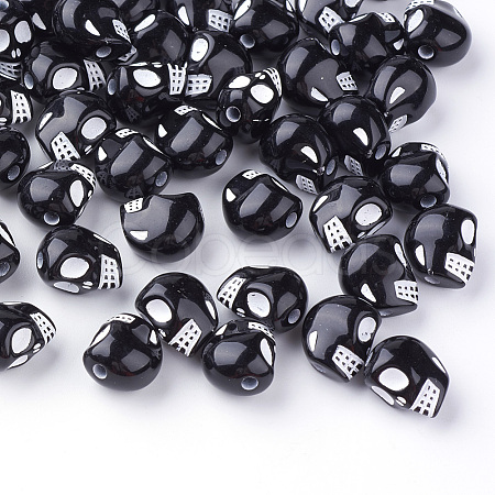 Craft Style Acrylic Beads X-SACR-Q187-24-1