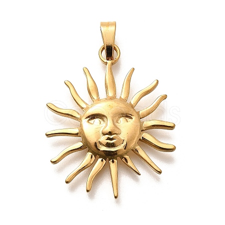 304 Stainless Steel Pendants STAS-B079-03G-01-1