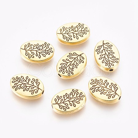 Tibetan Style Alloy Beads GLFH10181Y-NF-1