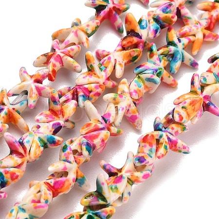 Synthetic Turquoise Beads Strands TURQ-F020-B05-1