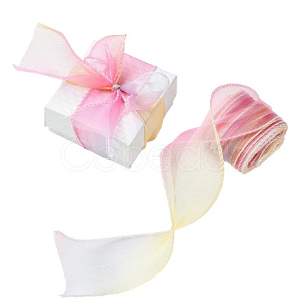 Polyester Organza Ribbon SRIB-FZC0001-001E-1
