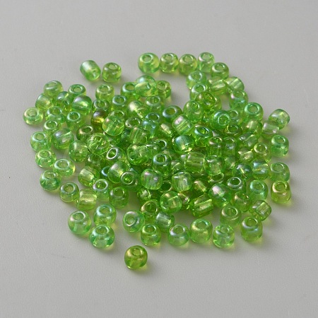 Transparent Glass Seed Beads GLAA-WH0032-34A-1