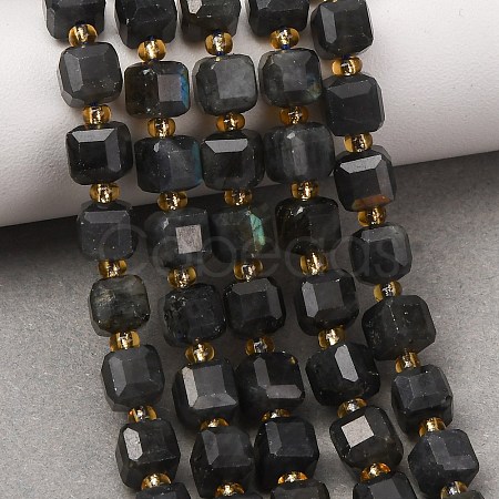 Natural Labradorite Beads Strands GG-CBAC972-A13-01-1