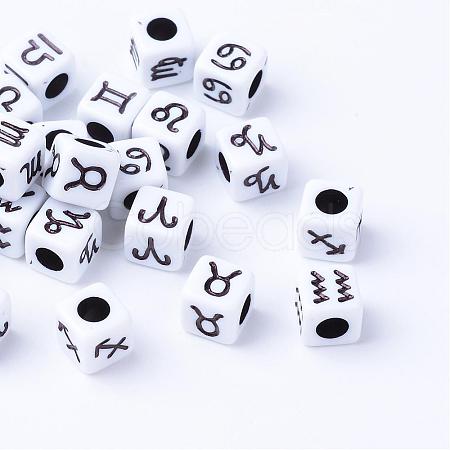 Craft Acrylic European Beads OPDL-S088-02-1