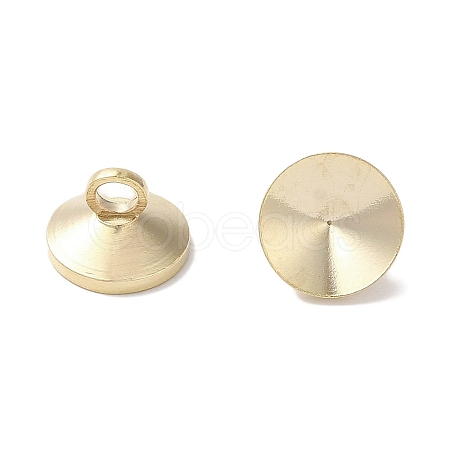 Brass Pendant Bails KK-K383-24B-G-1