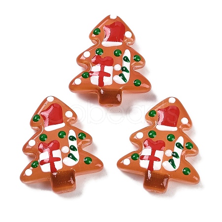 Christmas Theme Handmade Lampwork Beads LAMP-I027-07M-1