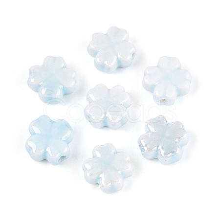 Handmade Porcelain Beads PORC-Z001-01E-01-1