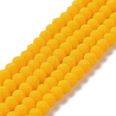 Glass Beads Strands EGLA-A034-P3mm-MD04-1