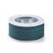 Round Nylon Cords, Milan Cords/Twisted Cords, Light Sea Green, 1.5mm, about 25.15 yards(23m)/roll