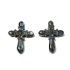 Natural Mixed Stone Carved Pendants G-K248-02-2
