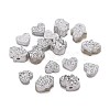 16Pcs 2 Style  Imitation Druzy Gemstone Resin Beads RESI-NB0001-54-1
