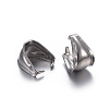 Tarnish Resistant 304 Stainless Steel Snap on Bails LS-STAS-P223-06P-2