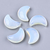 Moon Shape Opalite Healing Crystal Pocket Palm Stones G-T132-001K-1