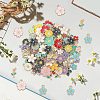 120Pcs 6 Styles Alloy Enamel Pendants ENAM-SC0007-03A-6