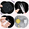 40Pcs Square Transparent Silicone Double-sided Tape DIY-SC0031-07-6
