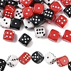 60Pcs 3 Colors Acrylic Beads OACR-YW0003-97-1