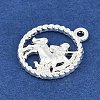 Twelve Constellations Alloy Pendants PALLOY-Q006-01D-S-2