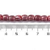 Handmade Lampwork Chevron Beads Strands LAMP-K041-01A-13-5