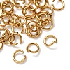 304 Stainless Steel Open Jump Rings A-STAS-R049-4x0.6mm-G-1