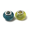 Faceted Resin European Beads RESI-C063-01C-2