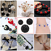 120Pcs 3 Styles Handmade Polymer Clay Disco Ball Beads FIND-PH0022-09A-6