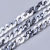 Acrylic Handmade Curb Chains SACR-N006-02K-1