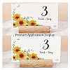 40 Sheets 4 Patterns PVC Waterproof Self-Adhesive Sticker Sets STIC-OC0001-11C-5