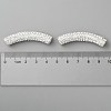 Brass Middle East Rhinestone Beads RB-C1300-7-4