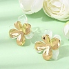 304 Stainless Steel Resin Stud Earrings SA-CBAF6AD-18G-C-2
