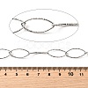 304 Stainless Steel Oval Link Chains CHS-C018-01B-P-3