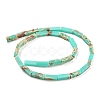 Synthetic Imperial Jasper Dyed Beads Strands G-D077-C01-08-3
