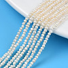 Natural Cultured Freshwater Pearl Beads Strands PEAR-N013-02H-1
