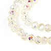 Transparent Glass Beads Strands EGLA-N016-3mm-05-3