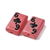 Baking Paint Glass Enamel Beads LAMP-Q045-07A-4