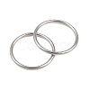 304 Stainless Steel Closed Jump Rings STAS-G393-06P-10-3