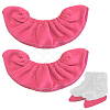 Velvet Ice Skate Guards AJEW-WH20022-85B-07-1