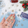 36Pcs 3 Styles Alloy Rhinestone Pendants FIND-SC0020-03-3
