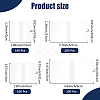 400Pcs 4 Styles PVC Heat Shrink Wrap Bags ABAG-CY0001-03-2