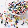 6/0 Glass Seed Beads SEED-US0003-4mm-OL-1