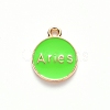 Alloy Enamel Pendants ENAM-S124-01B-06A-3