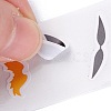 Self Adhesive Beard Pattern Sticker LS-DIY-I067-01-4
