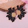 Vintage Flower Stud Earrings for Women JE1095C-4