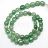 Natural Green Aventurine Nuggets Beads Strands X-G-L154-10-3