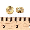 Rack Plating Brass Cubic Zirconia Beads KK-K349-03G-3