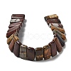 Natural Polychrome Jasper/Picasso Stone/Picasso Jasper Beads Strands G-L585-D01-01-3