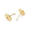 Rack Plating Brass Stud Earring for Women EJEW-C057-12G-2