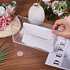 Transparent Acrylic Napkin Holder ODIS-WH0099-82B-3
