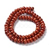 Natural Red Jasper Beads Strands G-F347-8x5mm-01-5