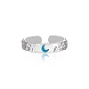 Brass Resin Cuff Rings for Couple WG2C98B-02-1
